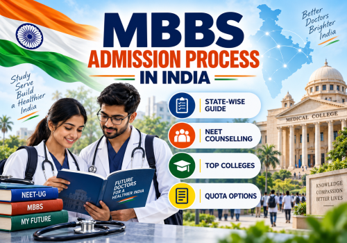 MBBS Admission Process in India: State-Wise Guide to NEET Counselling, Top Colleges & Quota Options