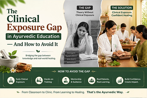 The Clinical Exposure Gap in Ayurvedic Education — And How to Avoid It