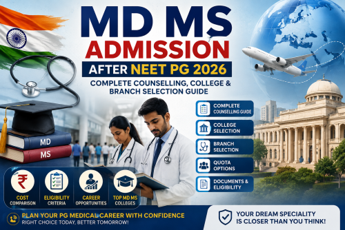MD MS Admission After NEET PG 2026: Complete Counselling, College & Branch Selection Guide